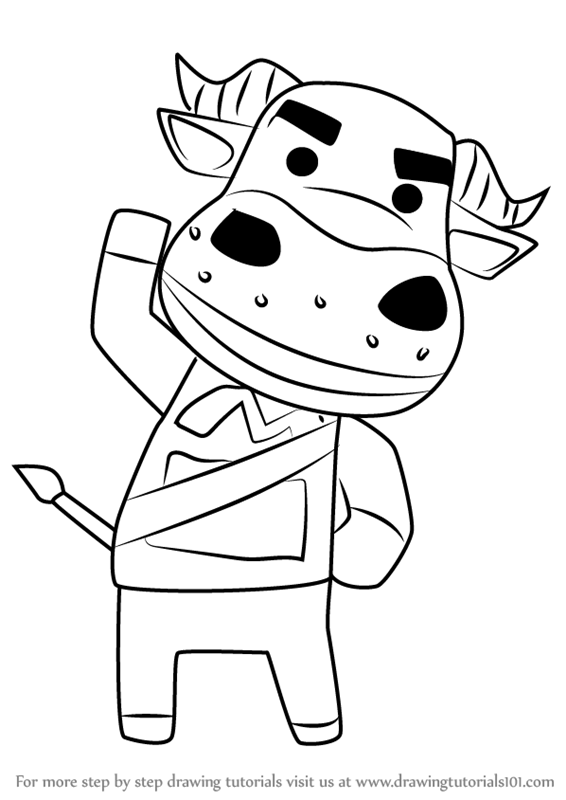 566x800 Learn How To Draw Coach From Animal Crossing (Animal Crossing