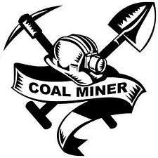 225x225 Coal Miner Sticker Ebay