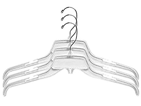 450x338 17 Inch Plastic Clear Unbreakable Top Hanger Swivel