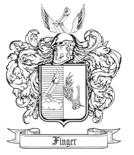 276x320 Finger Family Coat Of Arms