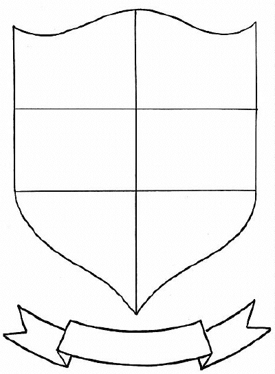 400x544 Remarkable Coat Of Arms Printable Blank Family Crest Template Free
