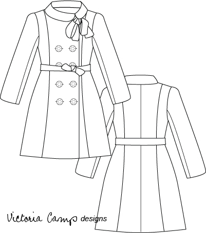 Coat Technical Drawing at GetDrawings | Free download