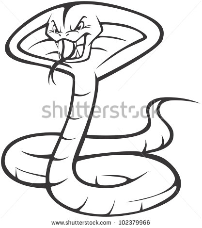 417x470 Cobra Clipart King Cobra