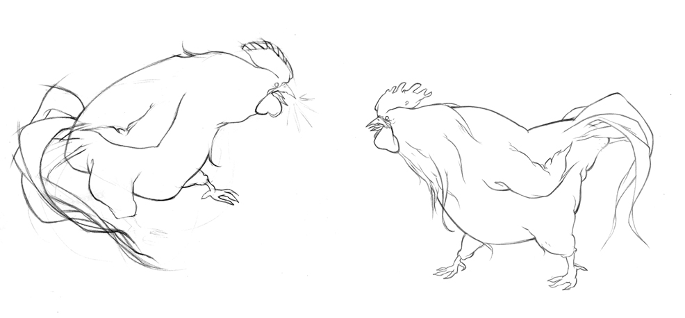 986x458 Cock Fight Sketch By Beaston