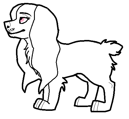 444x408 Cocker Spaniel Base By Steelelover132