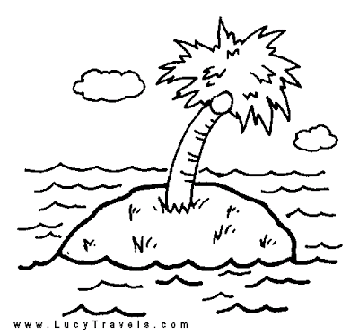 400x373 Coconut Tree Coloring Pages Kentscraft