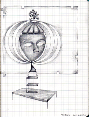 300x396 Cocoon Drawing