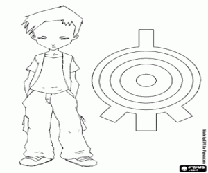 300x250 Code Lyoko Coloring Pages Printable Games