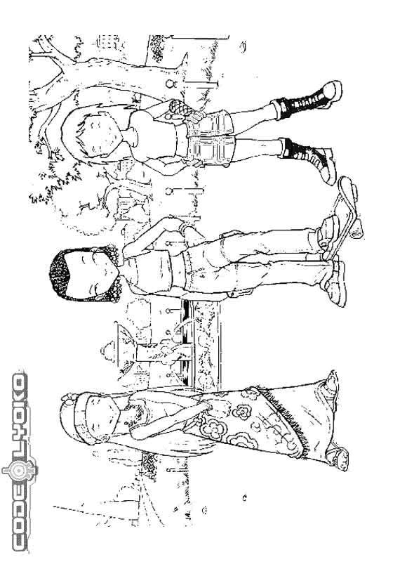 580x800 Kids N 16 Coloring Pages Of Code Lyoko