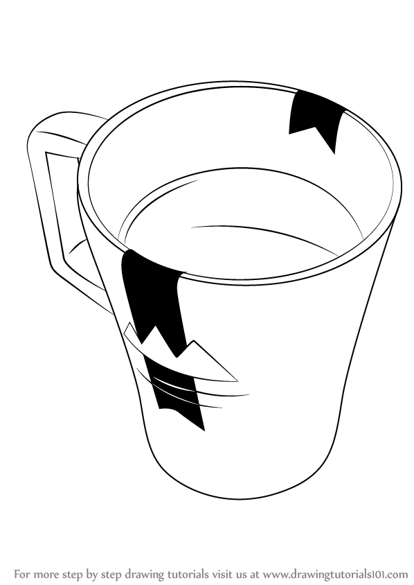 598x844 Drawing A Cartoon Coffee Cup. How To Draw A Coffee Is The Point