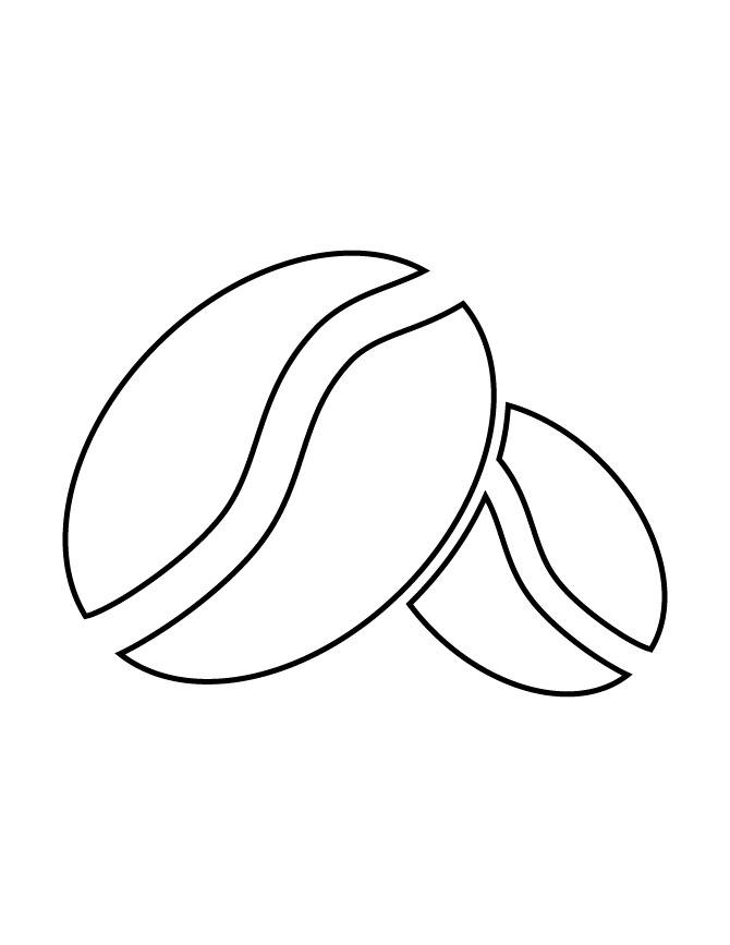 670x867 Two Coffee Beans Stencil.gifv