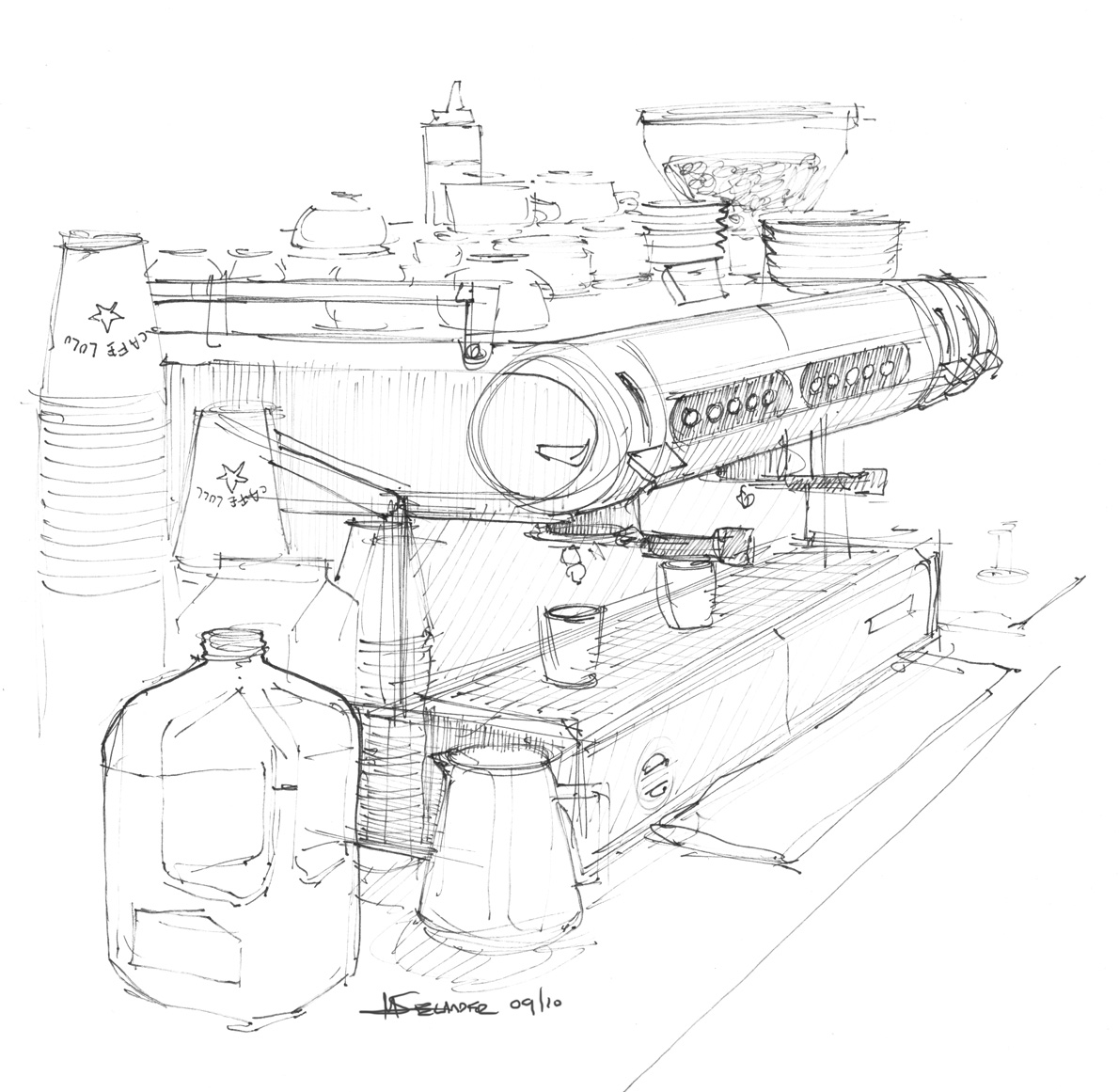 1190x1161 Coffee Inc. Rockets And Rabbits