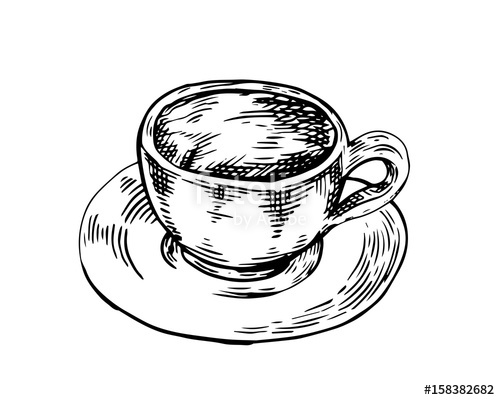 500x400 Isolated Detail Vintage Hand Drawn Food Sketch Illustration