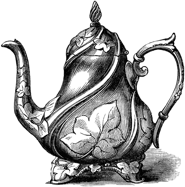 635x640 Coffee Pot Clipart Etc