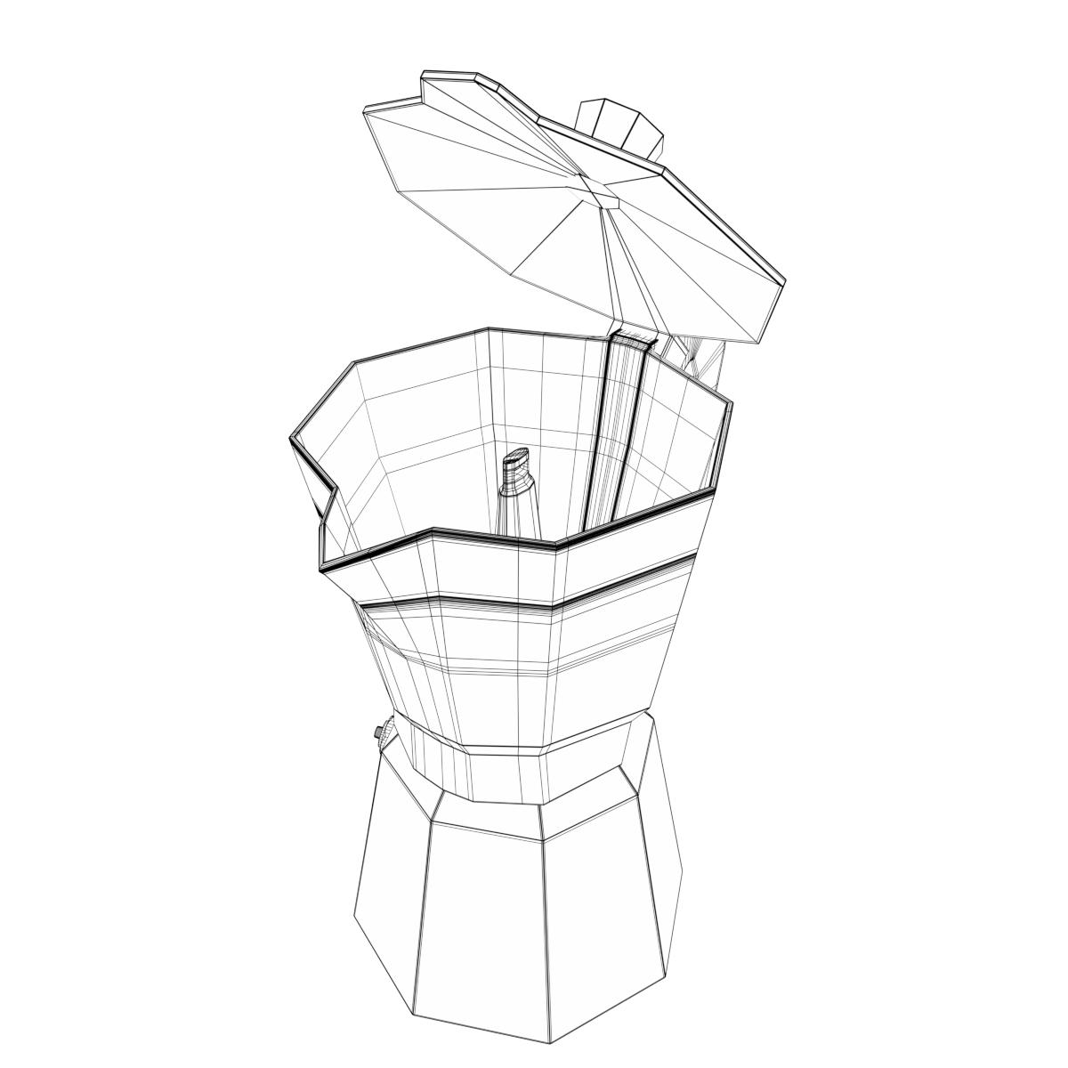 1200x1200 Moka Coffee Pot By Francescomilanese 3docean