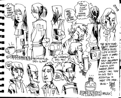 400x322 Food Onejim Mahfood Art Coffee Shop Drawings