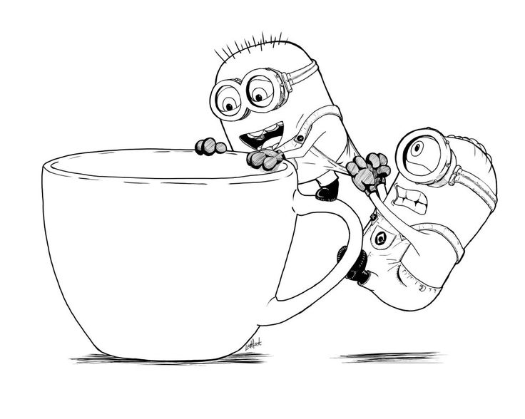 Coffee Stain Drawing