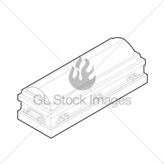 325x325 Coffin With Waving Hand Gl Stock Images