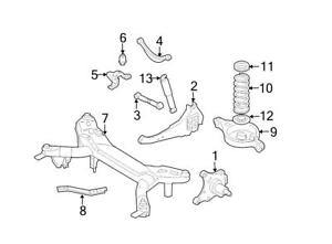 300x221 Brand New Genuine Oem Rear Suspension Coil Spring Mazda 6