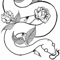 236x236 Skull And Snake Done In Pencil. My Sketchbook.