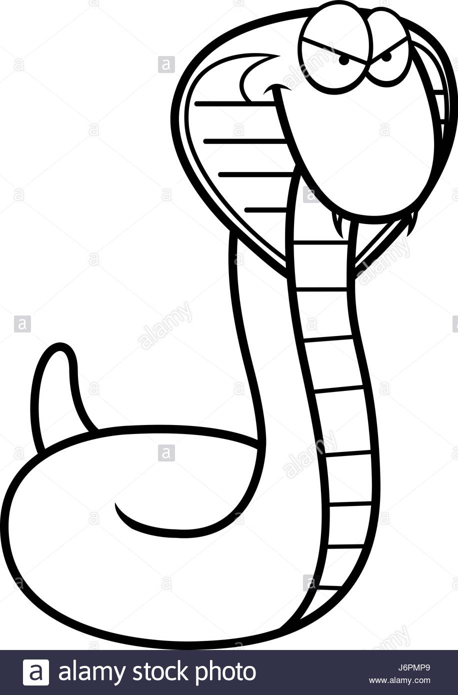 Coiled Snake Drawing at GetDrawings | Free download