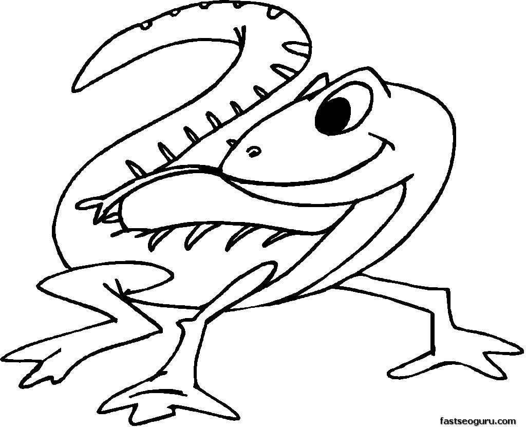 1024x831 Snake Animal Coloring Pages