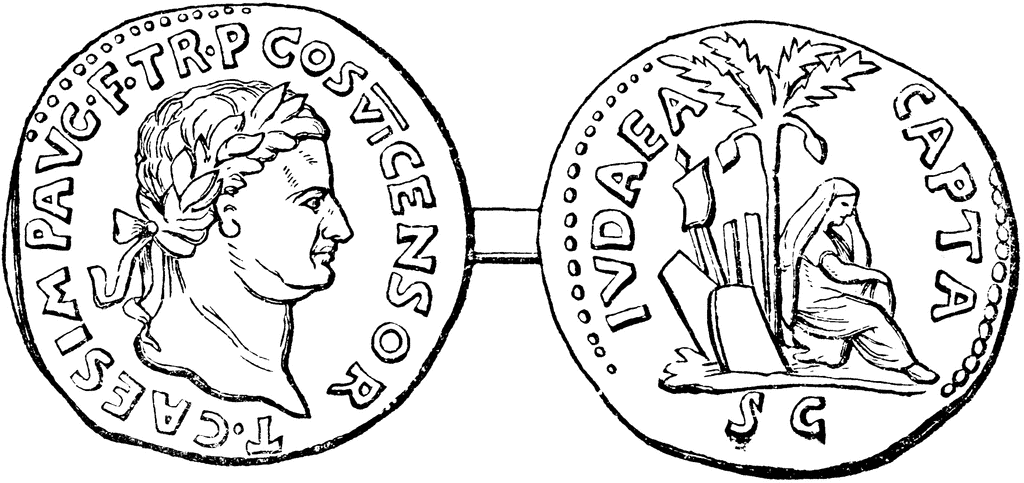 1024x483 Roman Coins (Denarius) Clipart Etc