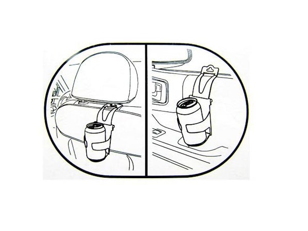 600x450 Auto Car Vehicle Door Headrest Back Seat Drink Bottle