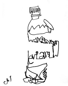 239x300 Bottles Drawings
