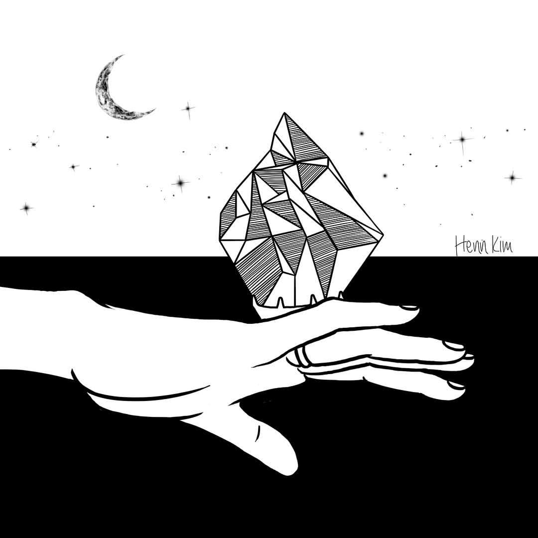 1080x1080 Cold Love By Henn Kim Go Get Art Print Art Illustration