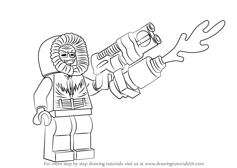 800x566 Learn How To Draw Lego Captain Cold (Lego) Step By Step Drawing