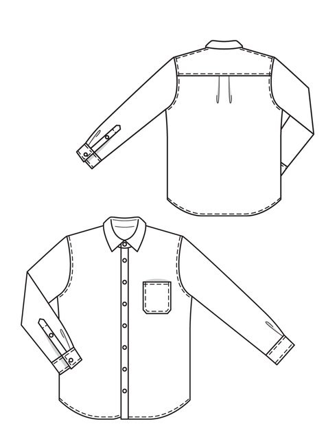 475x633 Men's Chambray Shirt 042013