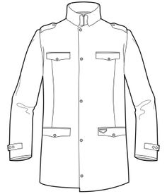 236x275 Single Flat Sketches Of Men's Shirts