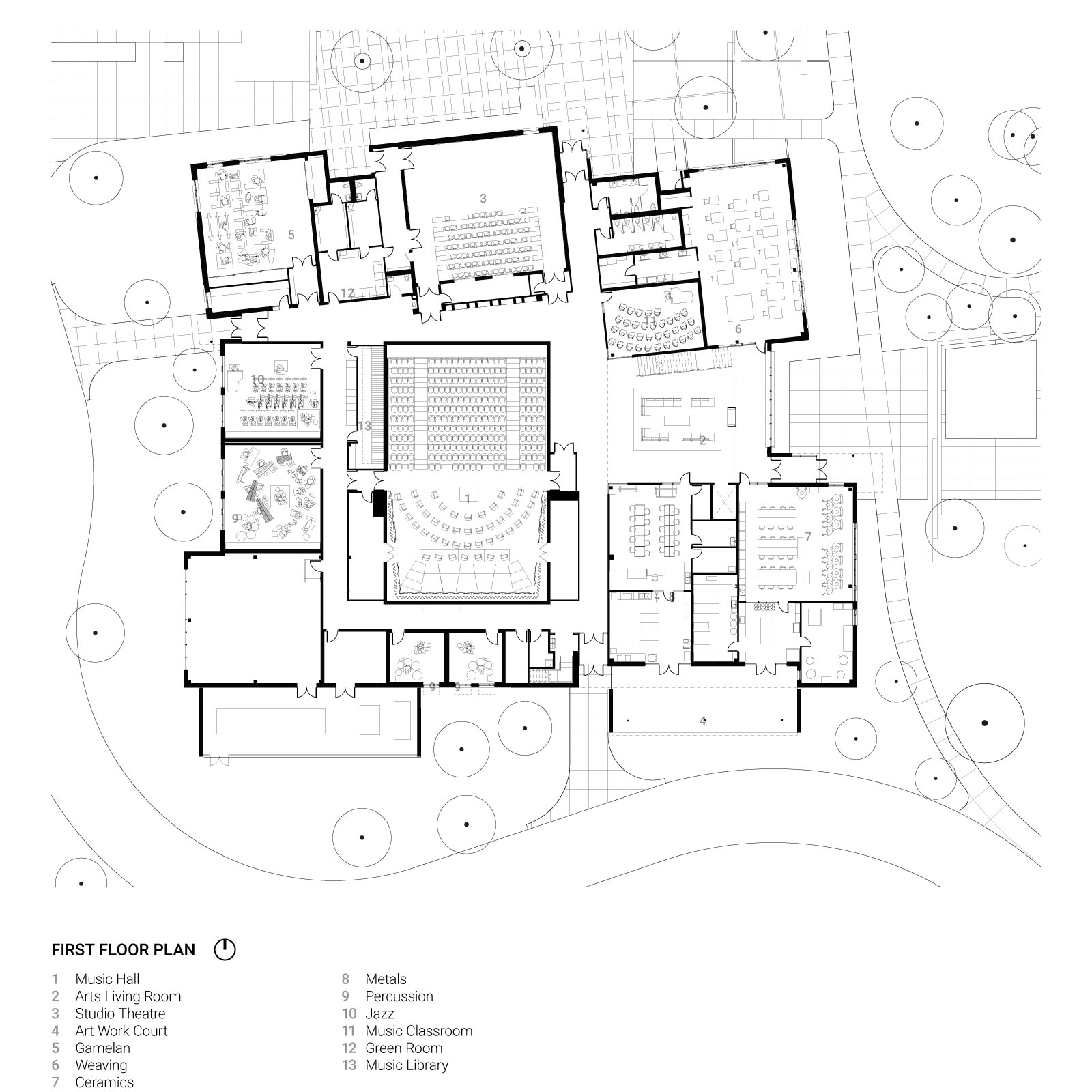 College Building Drawing at GetDrawings | Free download