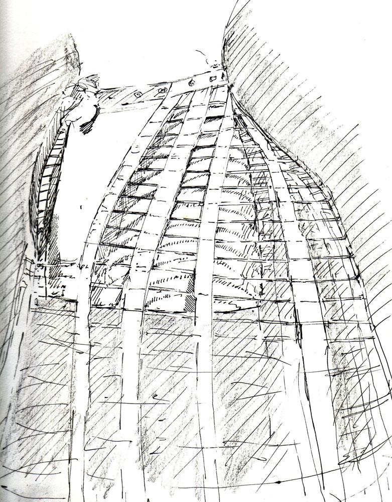 781x1000 Drawing Produced On Location Alongside Animation Students