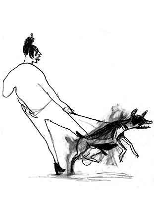 311x400 Sara Ogilvie Adeptly Demonstrating Movement In A Drawing Wish