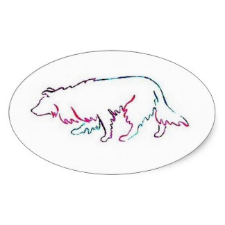 324x324 Herding Border Collie Stickers Zazzle
