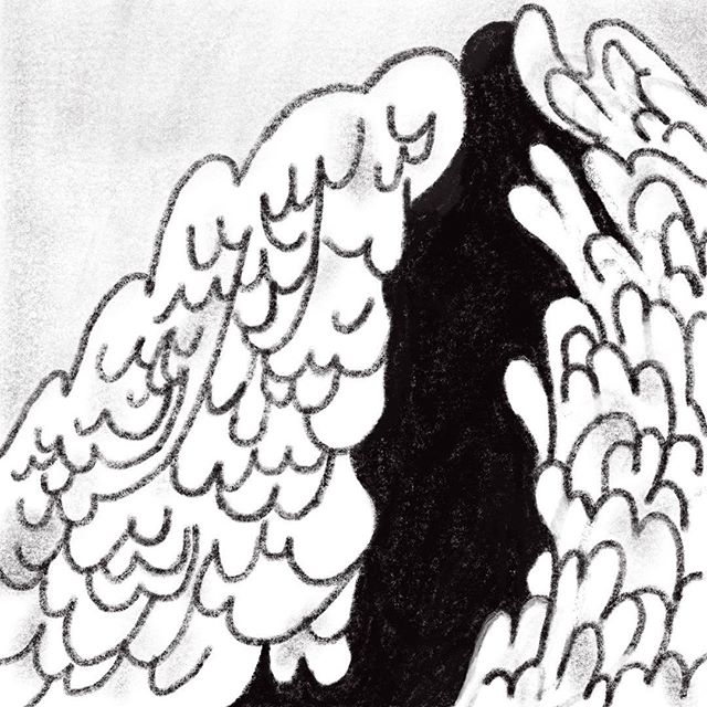 640x640 Drawing. @procreate