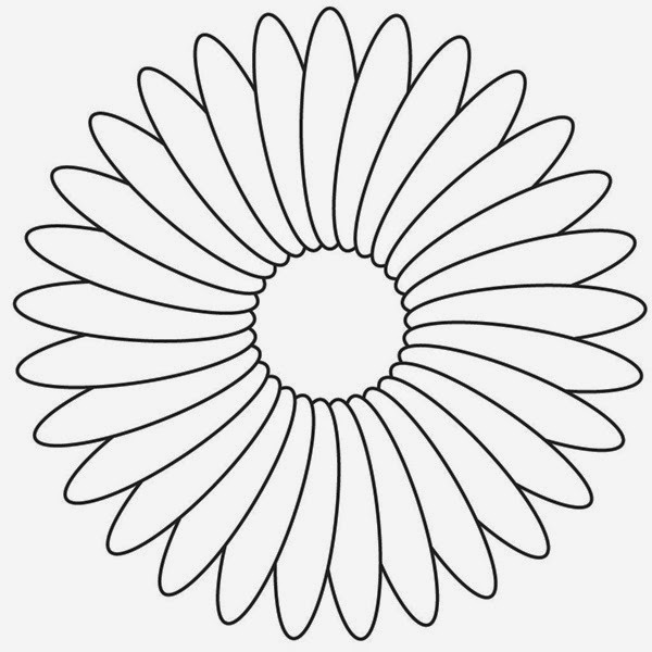 600x600 Flowers Color Drawings Many Flowers