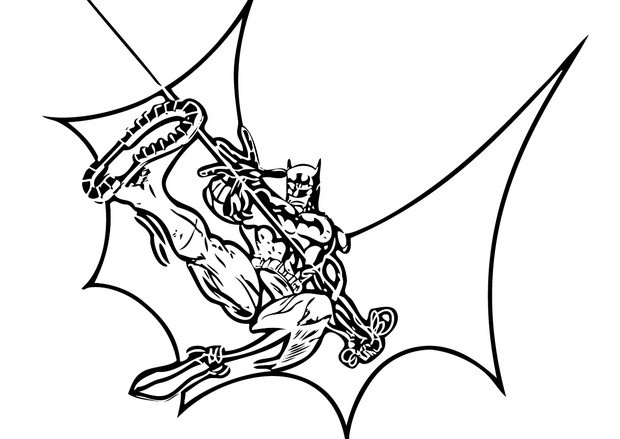 620x439 Batman Coloring Pages