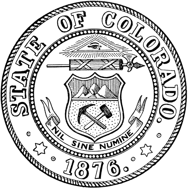 639x640 State Seal Of Colorado Clipart Etc