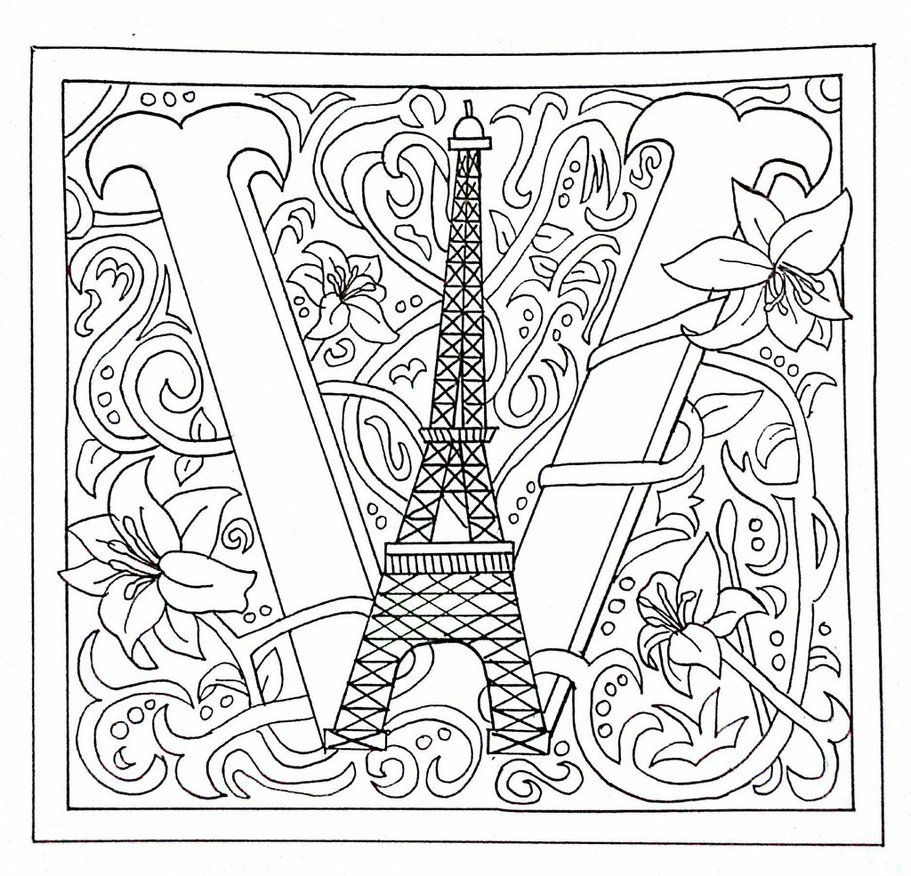 911x876 Wanderlily (Not Colored) By Anna Rocks