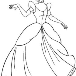 250x250 Cinderella Drawing, Pencil, Sketch, Colorful, Realistic Art Images