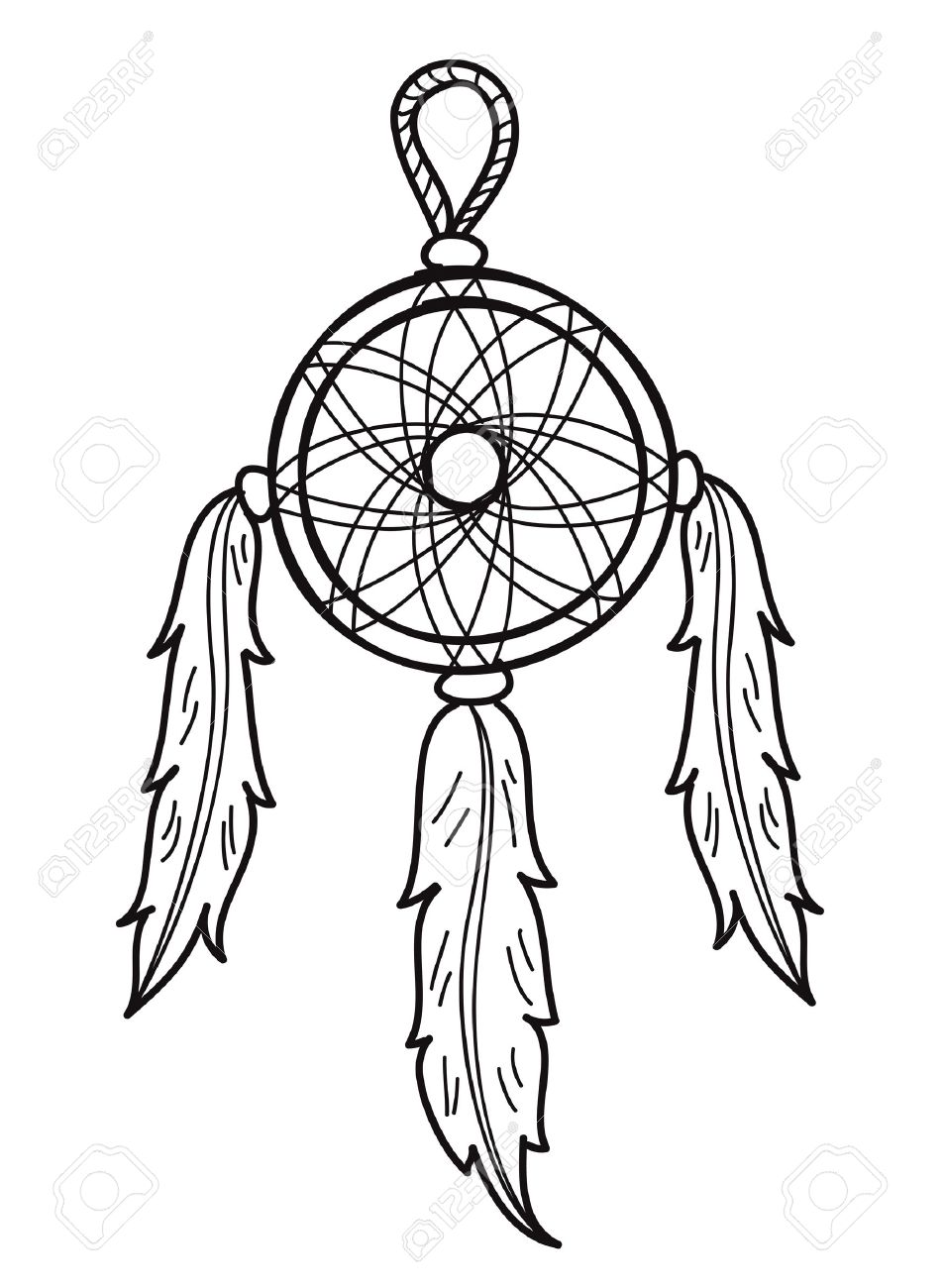 954x1300 Dream Catcher Royalty Free Cliparts, Vectors, And Stock