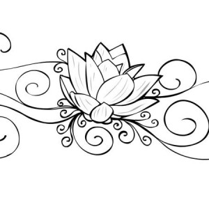 300x300 Lotus Flower Tattoo