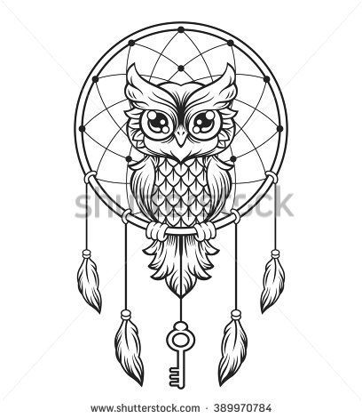 408x470 Resultado De Imagem Para Espanta Pesadelos Desenho Com Coruja