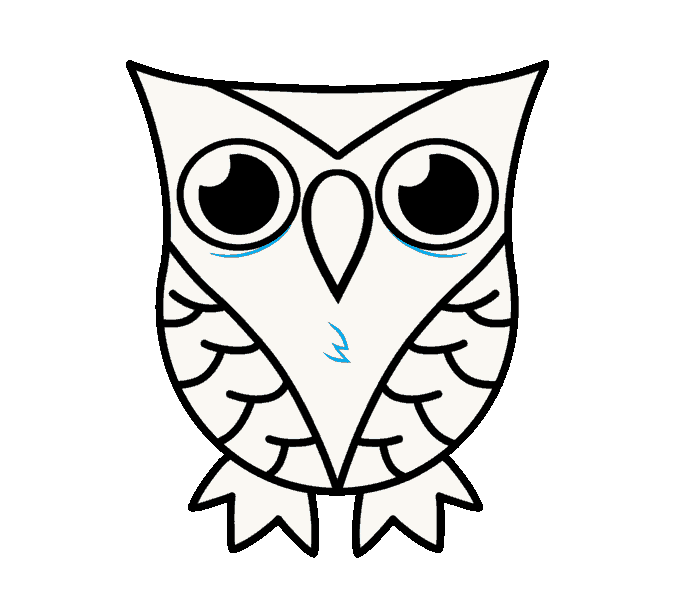 680x599 Cartoon Owls To Draw