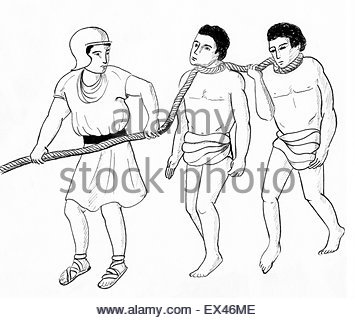 355x320 Slaves Ancient Rome Stock Photo 8246684