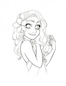 231x300 Coloring Manga Style Characters With Chihiro Howe Copic, Manga