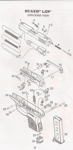 236x483 Colt Handguns Exploded Gun Drawings Digital (Pdf) Download Guns